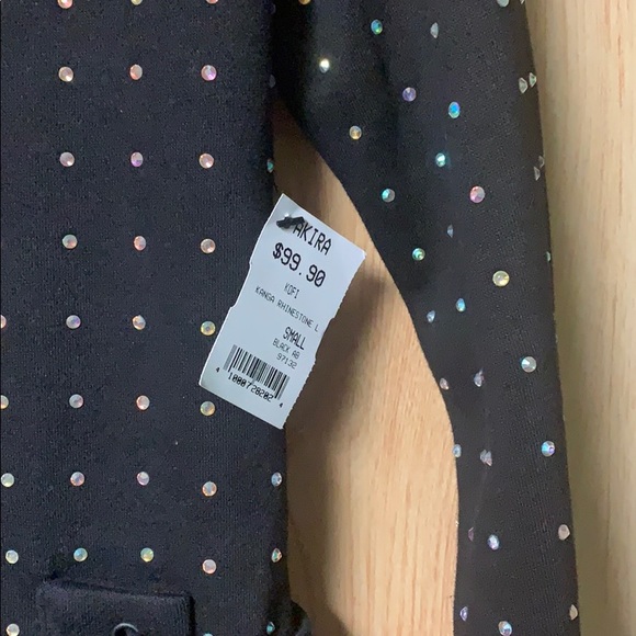 Akira Rhinestone Jumpsuit (New/Never worn) - Picture 4 of 8